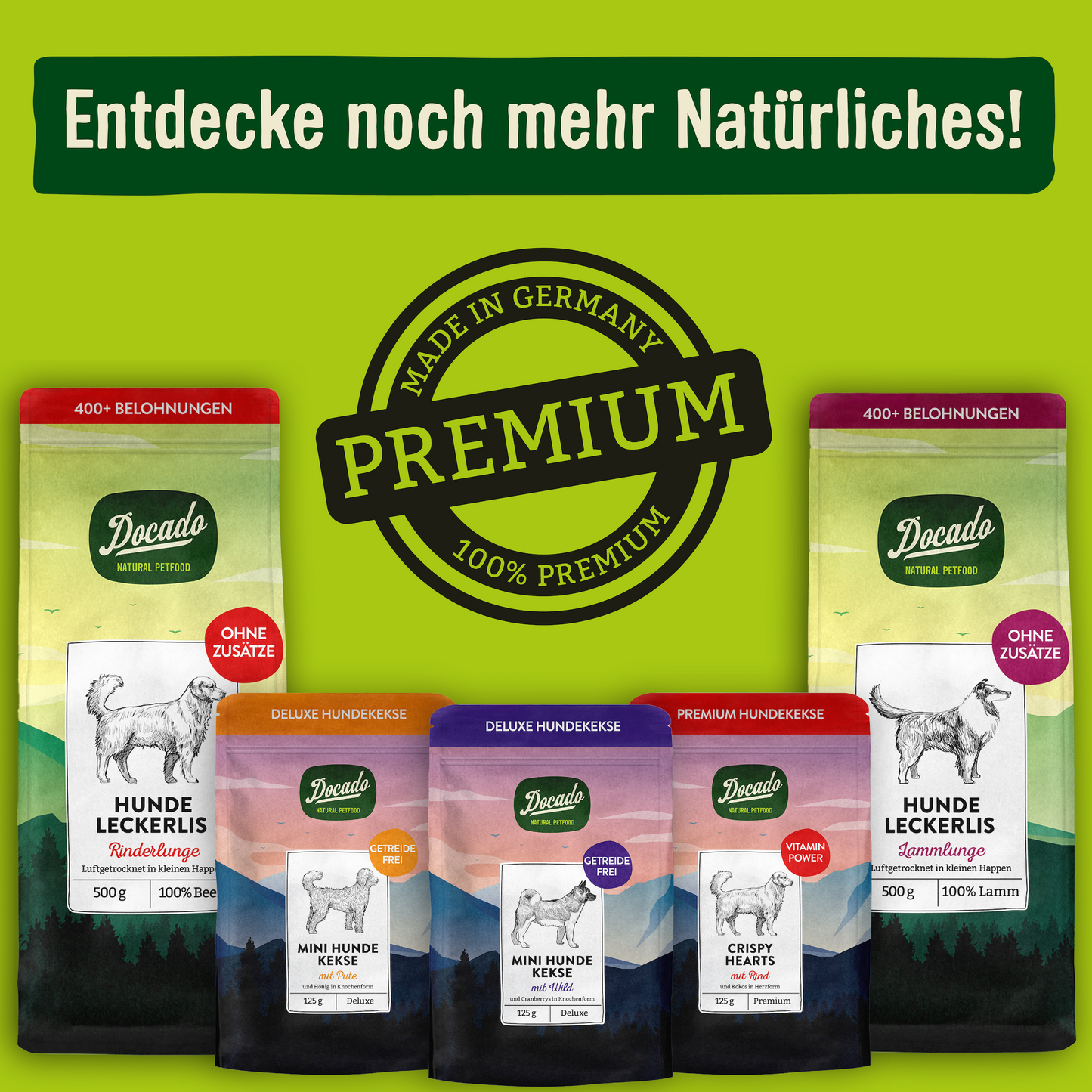 Premium Lammlunge Luftgetrocknet