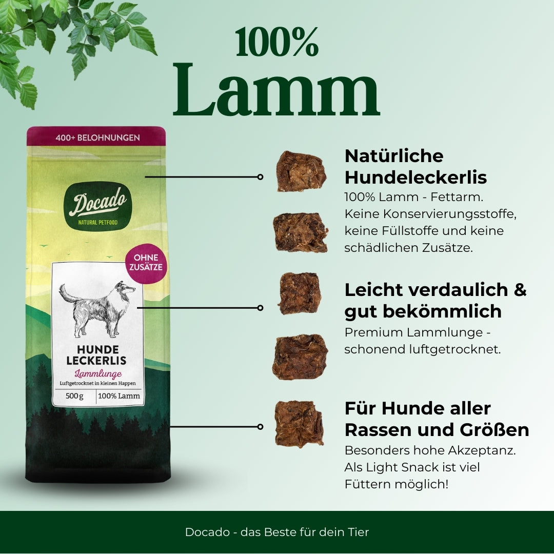 Premium Lammlunge Luftgetrocknet