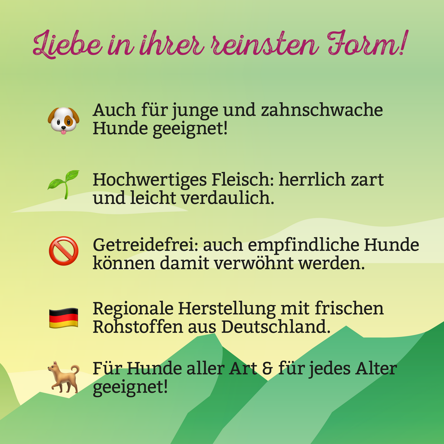 Premium Lammlunge Luftgetrocknet