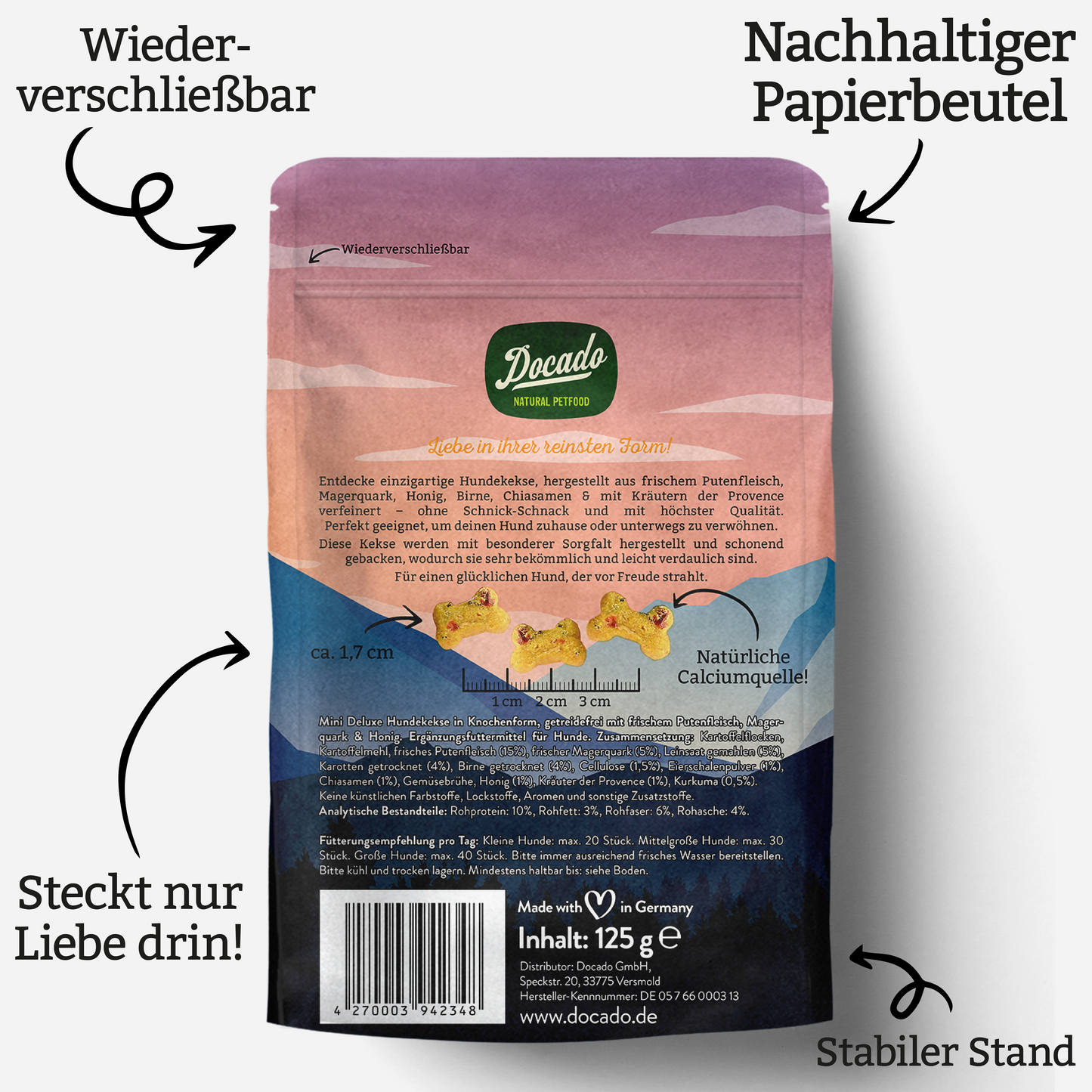 Mini Deluxe Kekse mit Pute