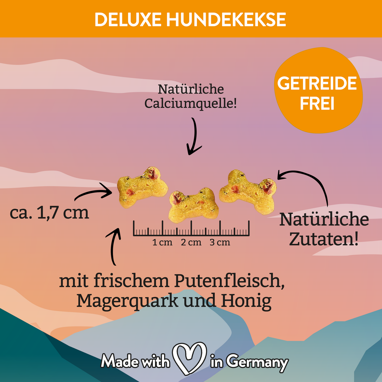 Mini Deluxe Kekse mit Pute